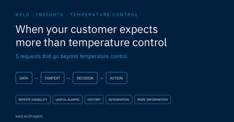 When your customer expects more than temperature control: data, context, decision and action for the next controller